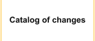 Catalog of changes