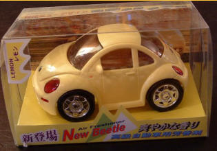 This air freshener came out in late 2001 in 5 different colours.